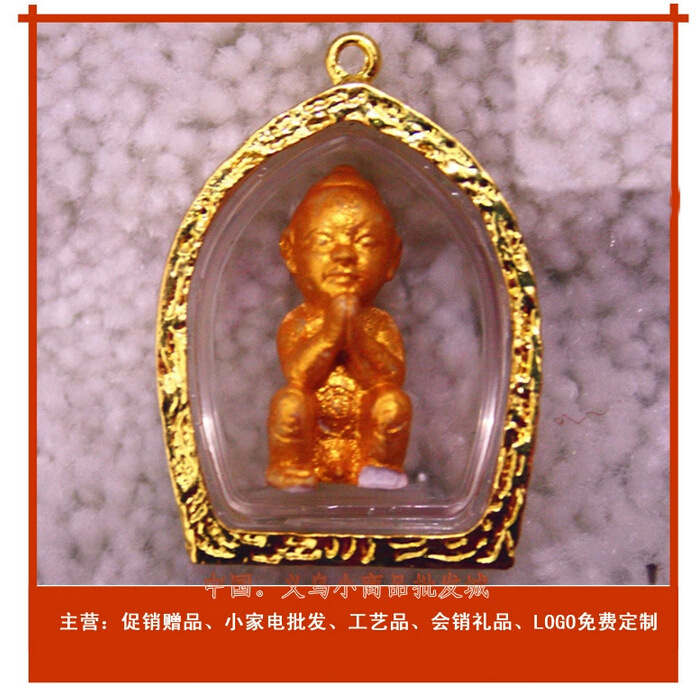 小模泰国佛牌批发价 精美彩色四面佛 崇迪佛牌 象神 爱神佛牌
