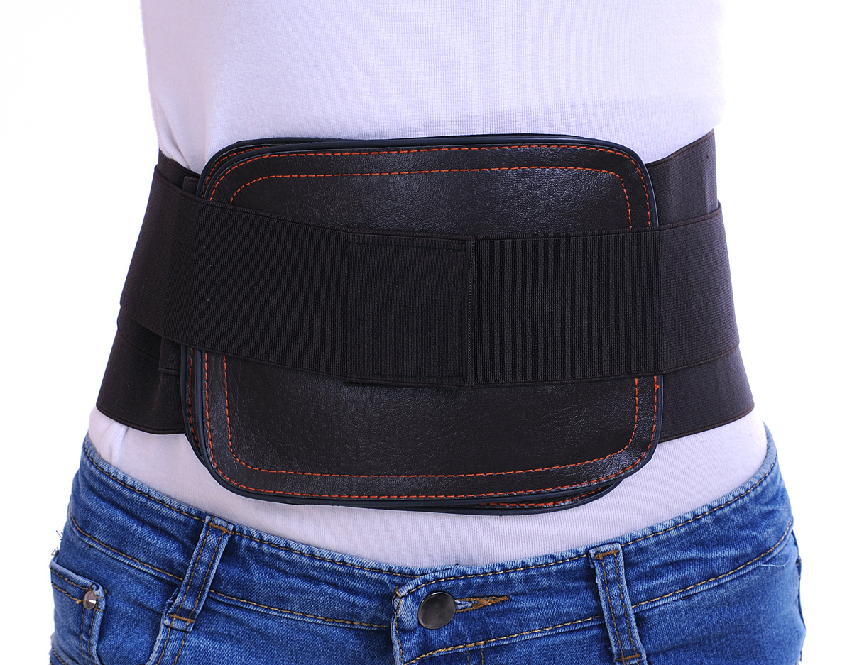 腰椎间盘突出腰肌劳损医用弧形钢板固定带透气款 护腰可加工定做