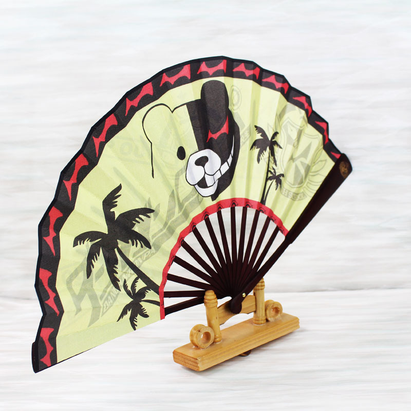 弹丸伦破扇子 动漫扇子 黑白熊扇子 进击的巨人扇子 海贼王