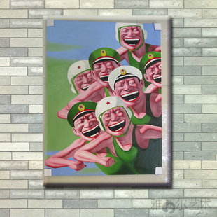 深圳有框装饰油画 酒店ktv会所嘻哈系列油画