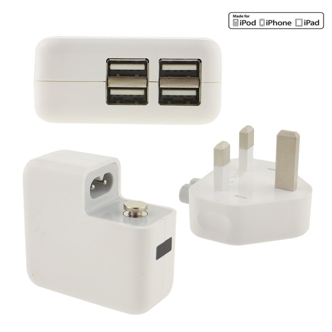 4口usb充电器 苹果iphone ipad充电器 多功能充电器国际旅行充