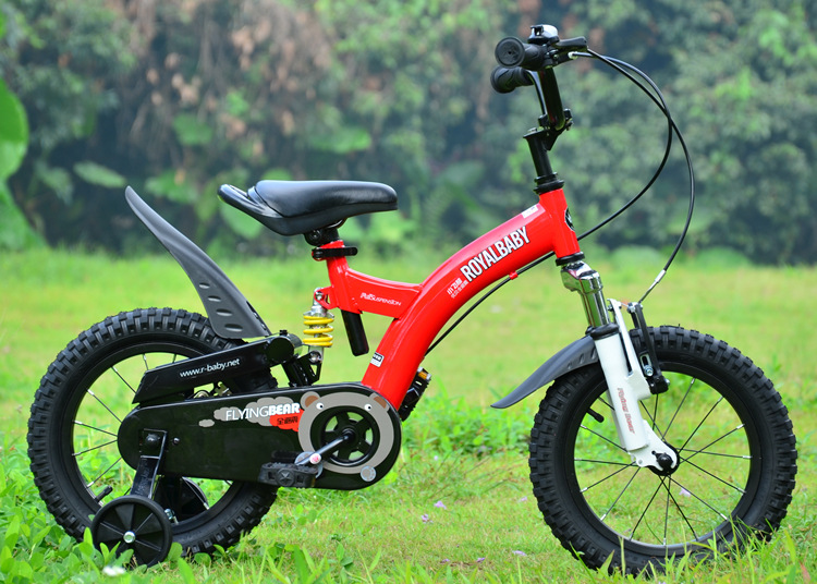 【网销第一】优贝高档儿童自行车小飞熊12寸14寸16寸一台起批