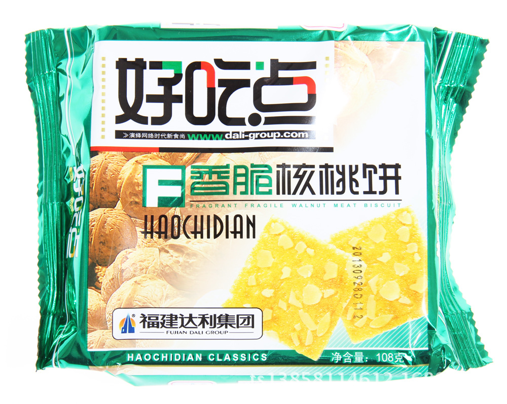 108g 达利园 好吃点饼 饼干类食品 休闲零食