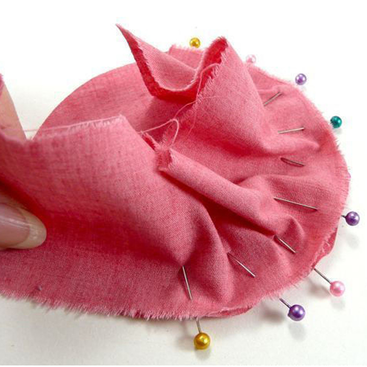 彩色珠针 diy配件 珍珠大头针 手工针 花店必备 厂家批发直销