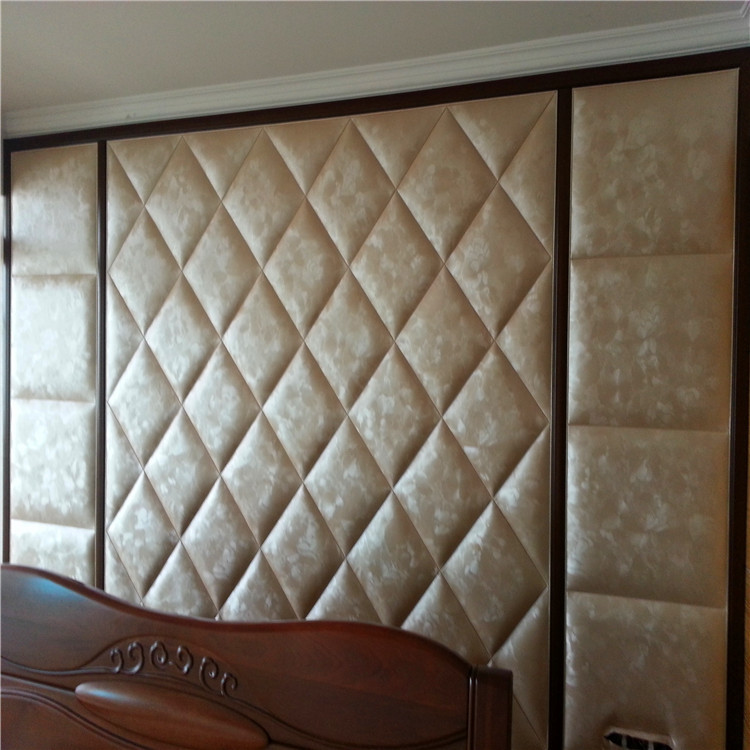 皮革厂家直销软包革硬包pu皮革面料装饰移门革欧式大花