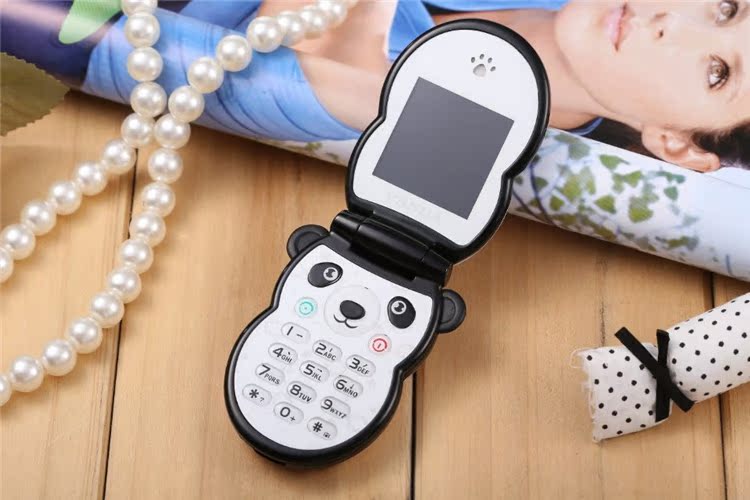 2014新款个性迷你时尚男女款小熊猫学生儿童小手机 防辐射 z8