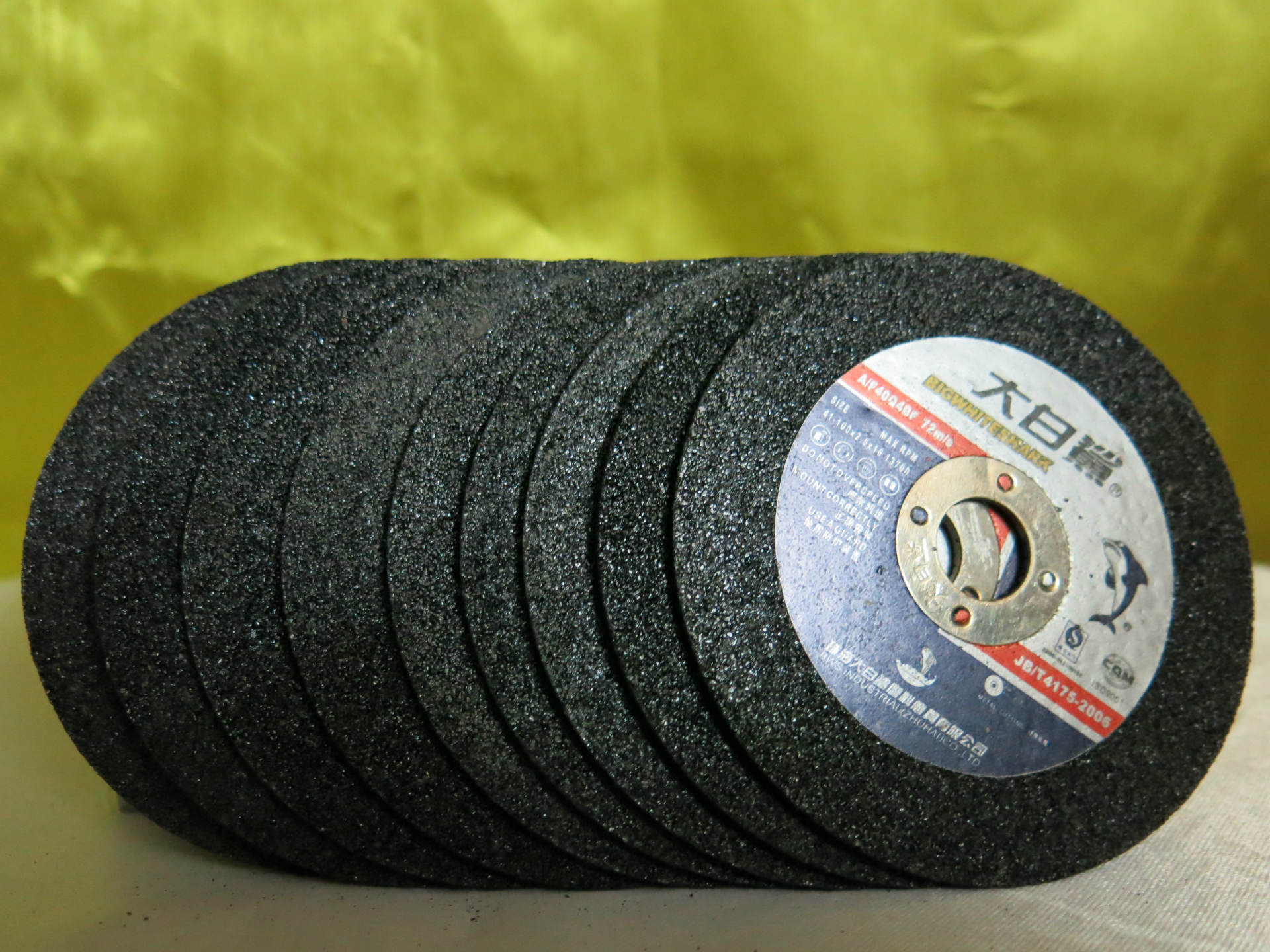 厂家正品 珠海大白鲨纤维增强树脂切割砂轮片41- 100*2.5*16