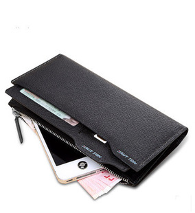 真皮钱包 男 长款 钱夹男士钱包 牛皮 男包 韩版商务正品皮夹