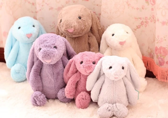 苏瑞佩慈范范黑人同款英国bunny邦尼兔经典款兔子毛绒公仔批发