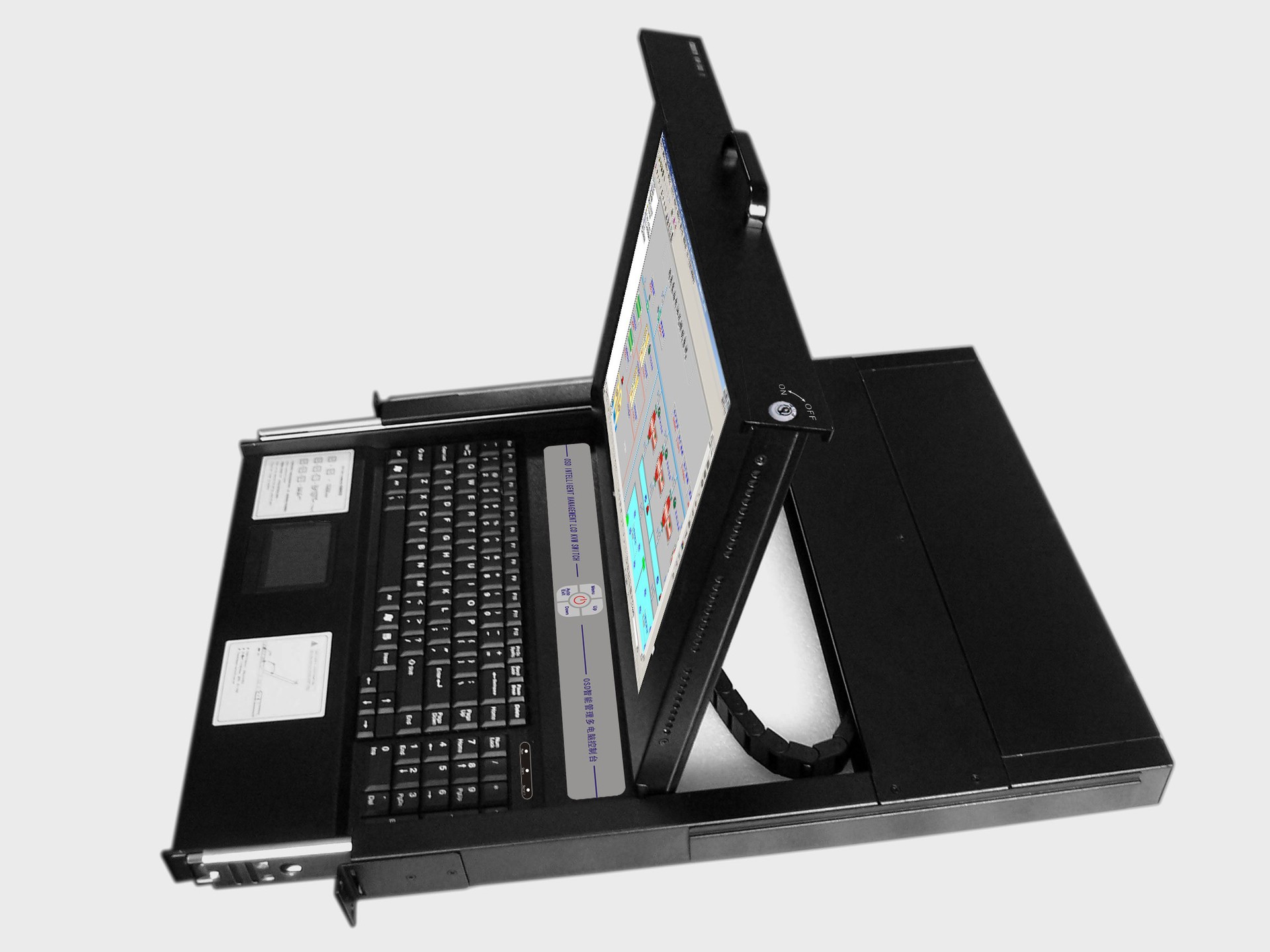 17英寸 液晶显示kvm多电脑切换器