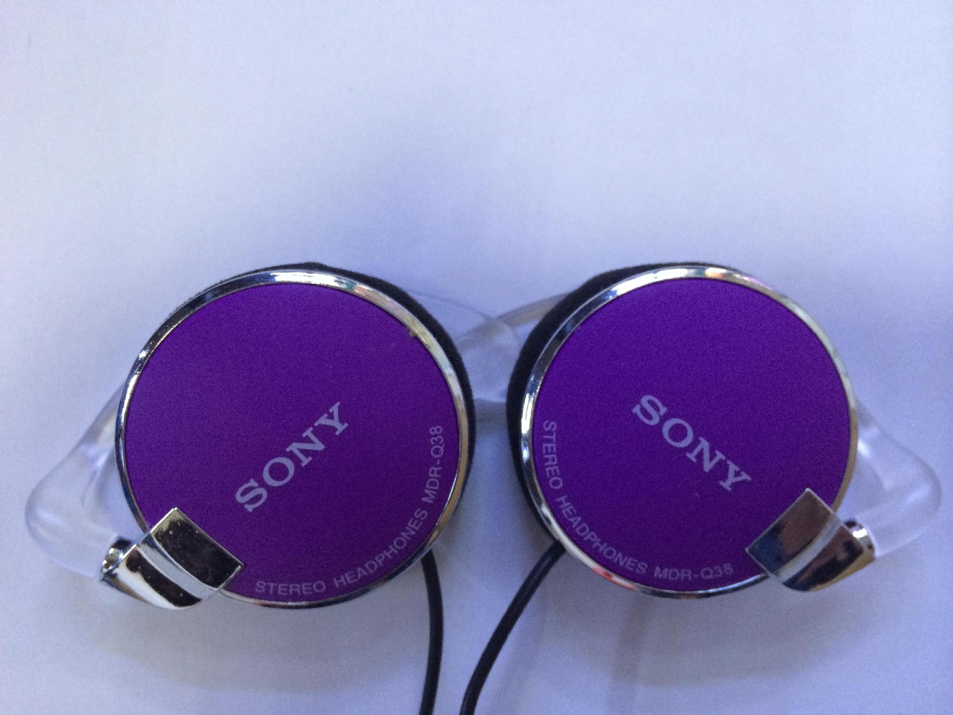 爆款 索尼/sony mdr- q38耳挂/挂耳式耳机 mp3耳机
