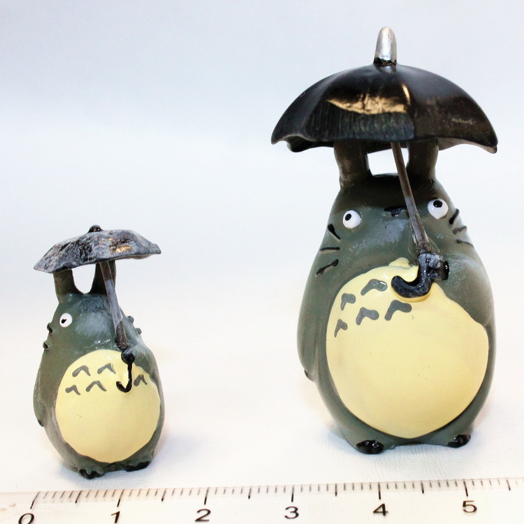 苔藓微景观饰品 雨衣小梅龙猫摆件 公仔 diy组合必备动漫