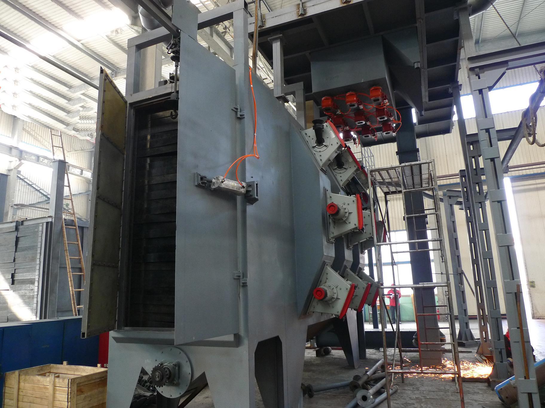 生产吊钩式抛丸机 吊钩抛丸清理机 q376抛丸机 吊钩式抛丸清理机