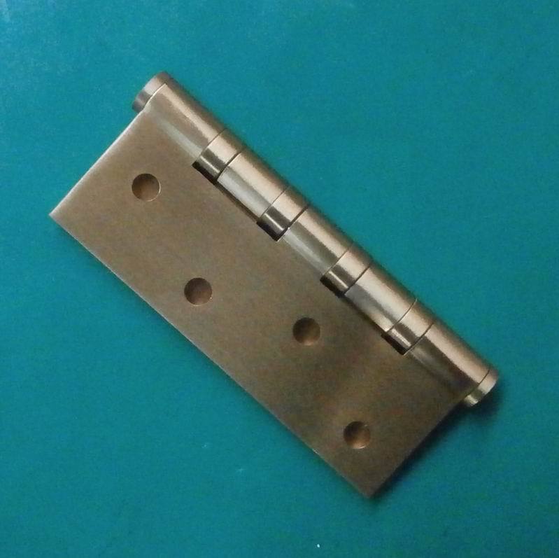 纯铜平头静音轴承合页 平开合页 全铜实木门合页 摩帝仕