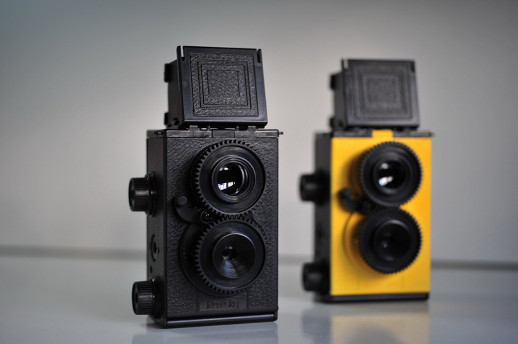 【大人的科学】复古双反组装相机 双镜头反光照相机 lomo相机