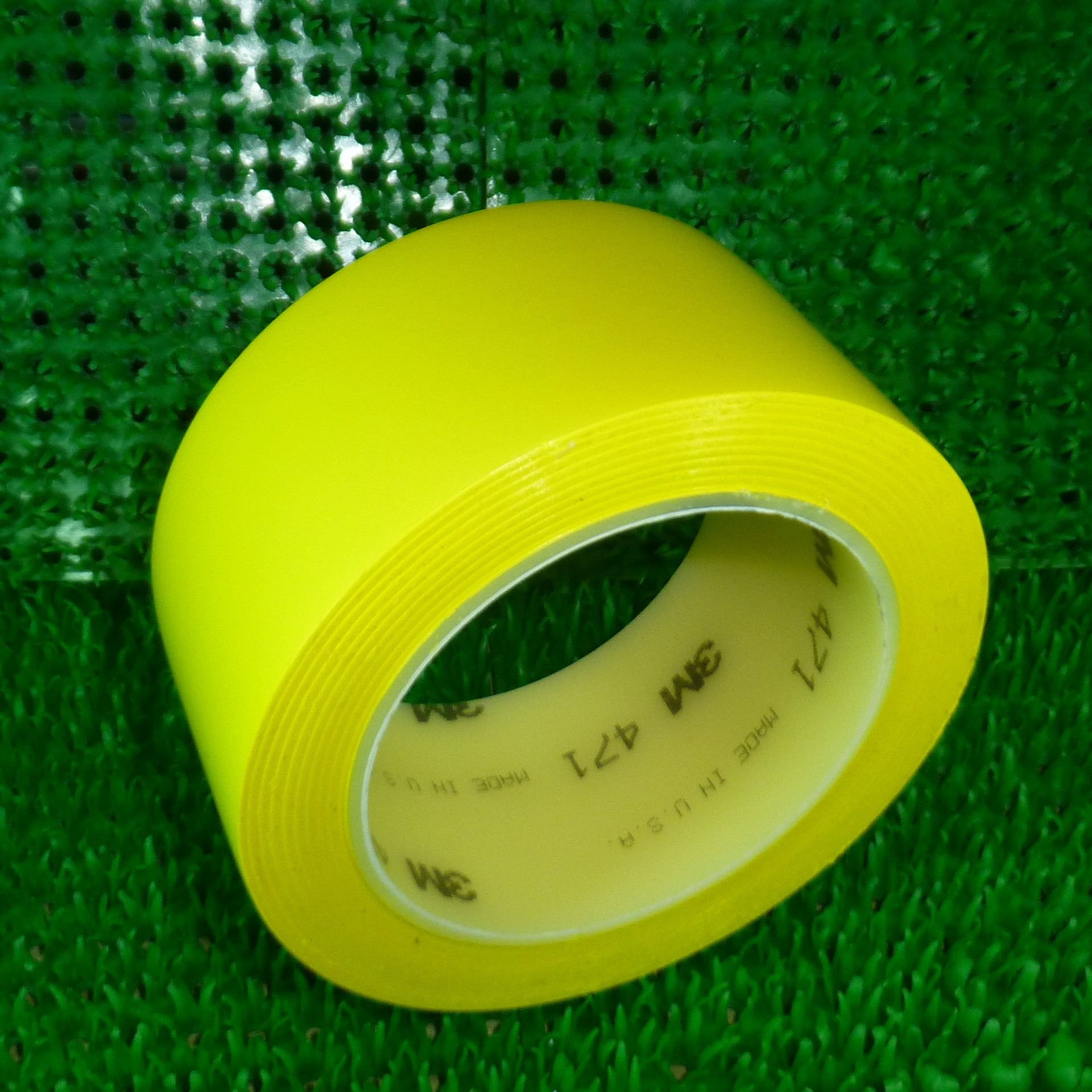 3m471黄色警示胶带 3m地板胶带 划线胶纸 喷涂 1-2-3-5-6cm*33m