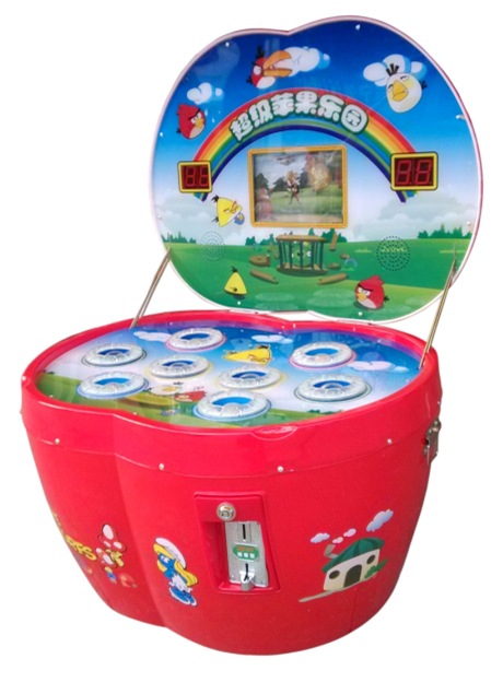 苹果打地鼠游戏机 投币机 儿童投币游艺机 厂家直销批发打地鼠