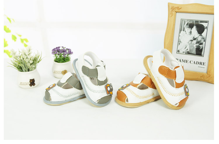 2014春夏新款 吉婴岛正品 婴幼儿男童小飞机护脚丫bb凉鞋#4603图片_23