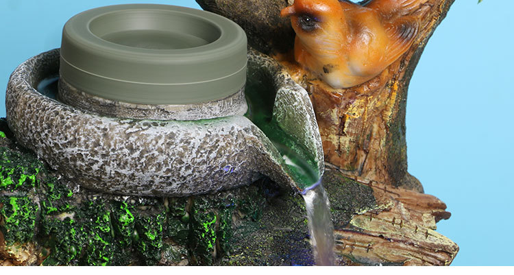 浙江金华水洲 厂家批发假山流水招财风水轮|酒店开业摆件213价格