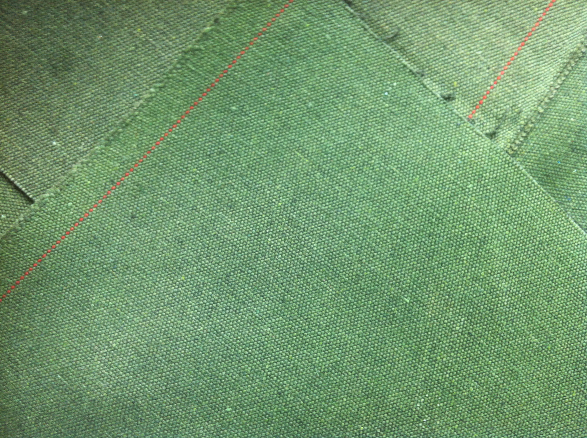 帆布5x6再生棉绿色帆布幅宽1米密度18重142斤