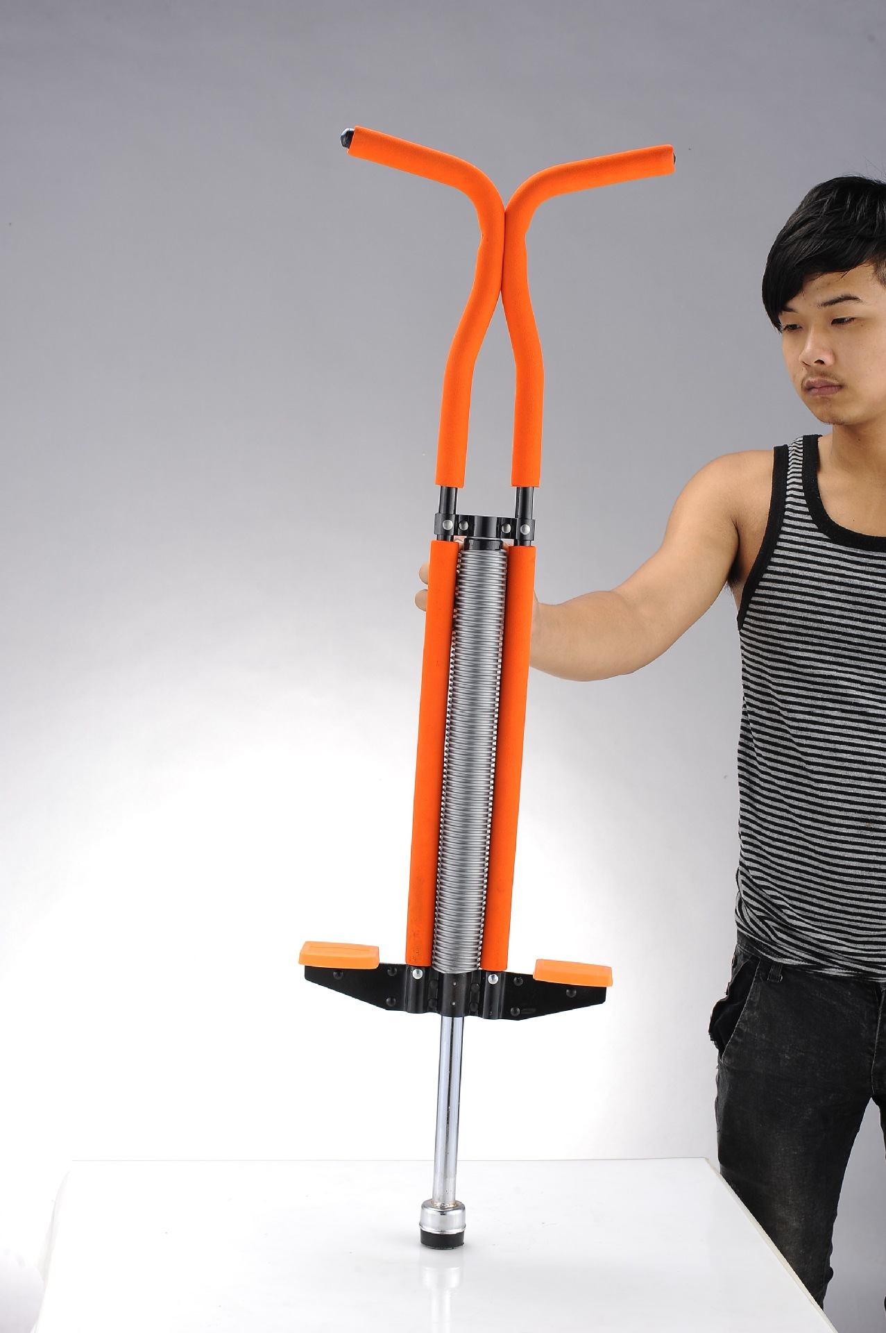 双杆娃娃跳 弹跳棒 双杆弹跳器 跳跳杆 跳跳棒弹跳杆蹦高跳