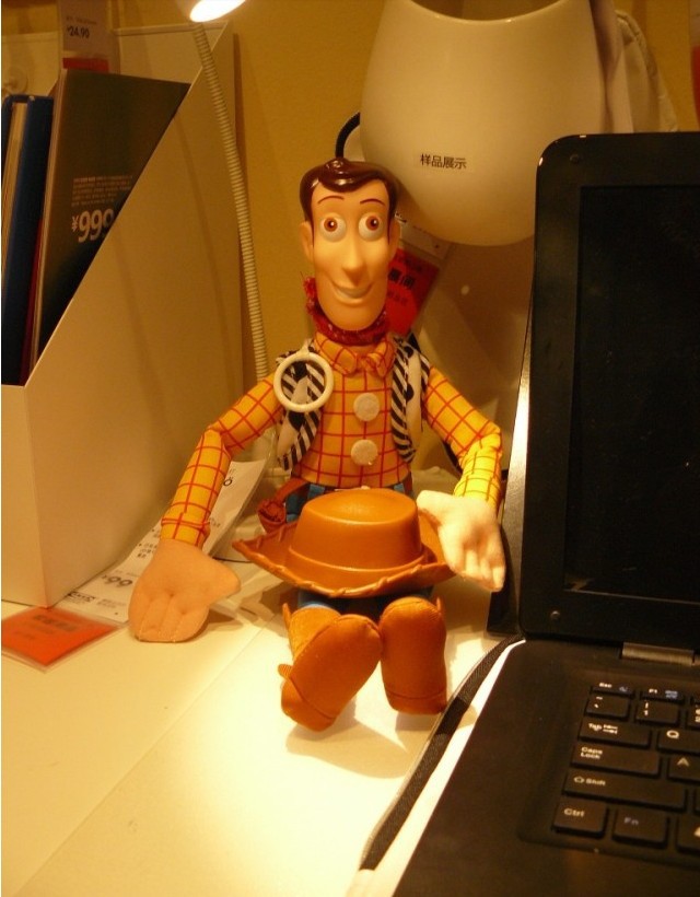 特价 正版disney 迪士尼玩具总动员牛仔警长胡迪公仔 批发