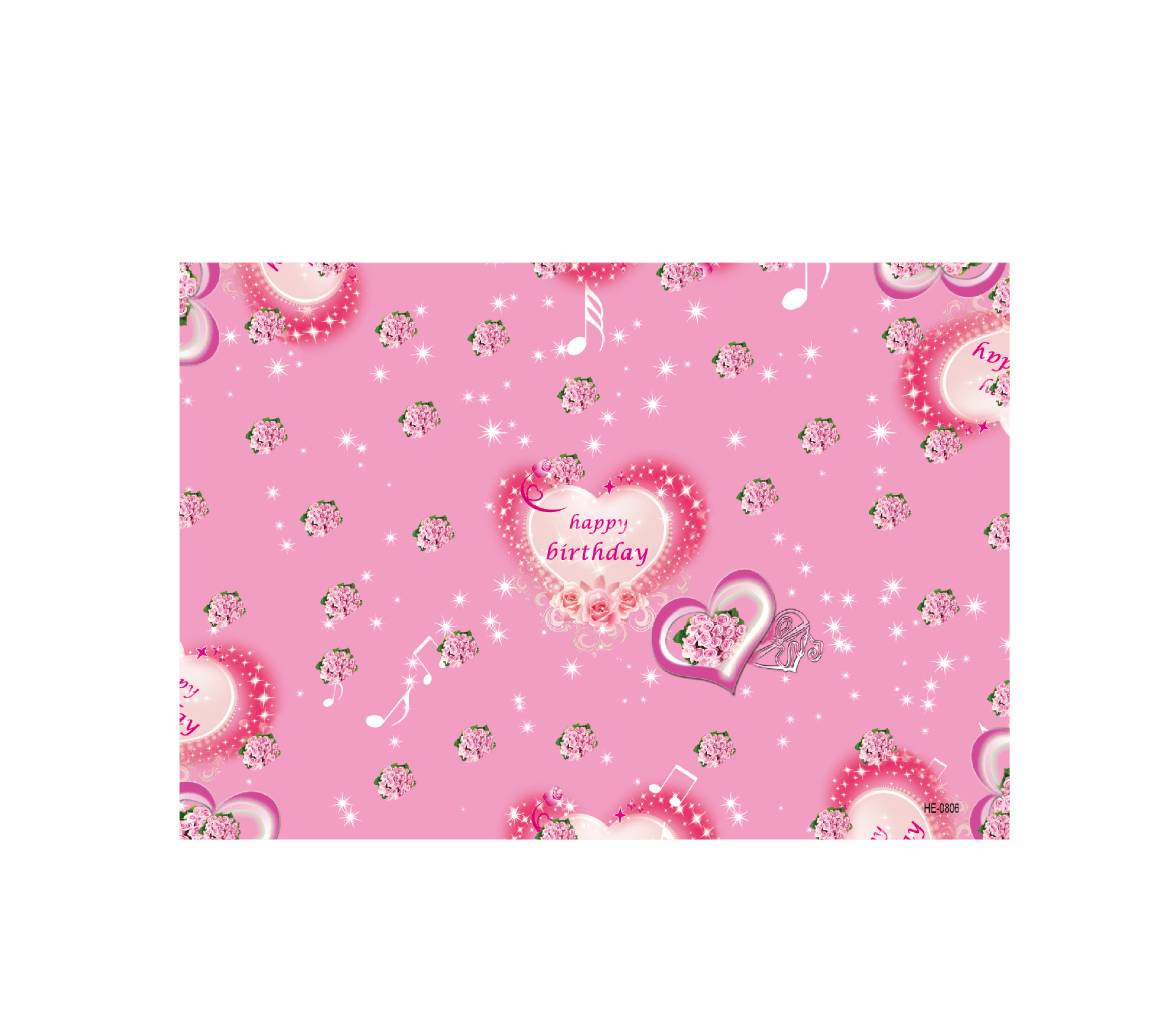 厂家直销 情人节礼品包装纸 高档包装纸 包书纸 墙纸 爱心图案