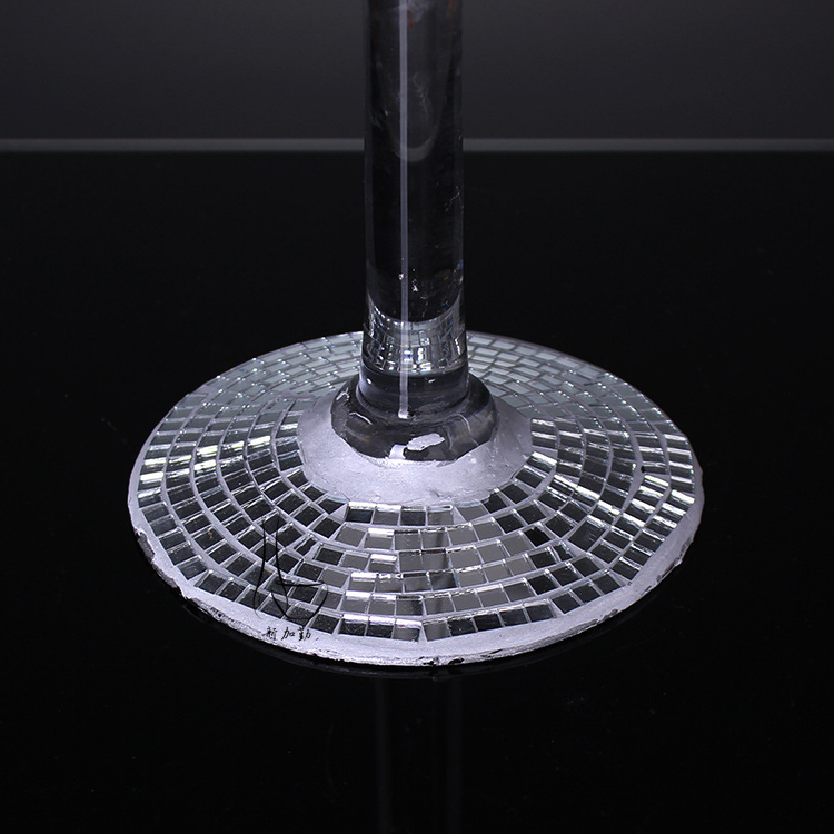 【新加勤】现代简约炮弹玻璃工艺品 家居家装饰品 工艺礼品香槟杯