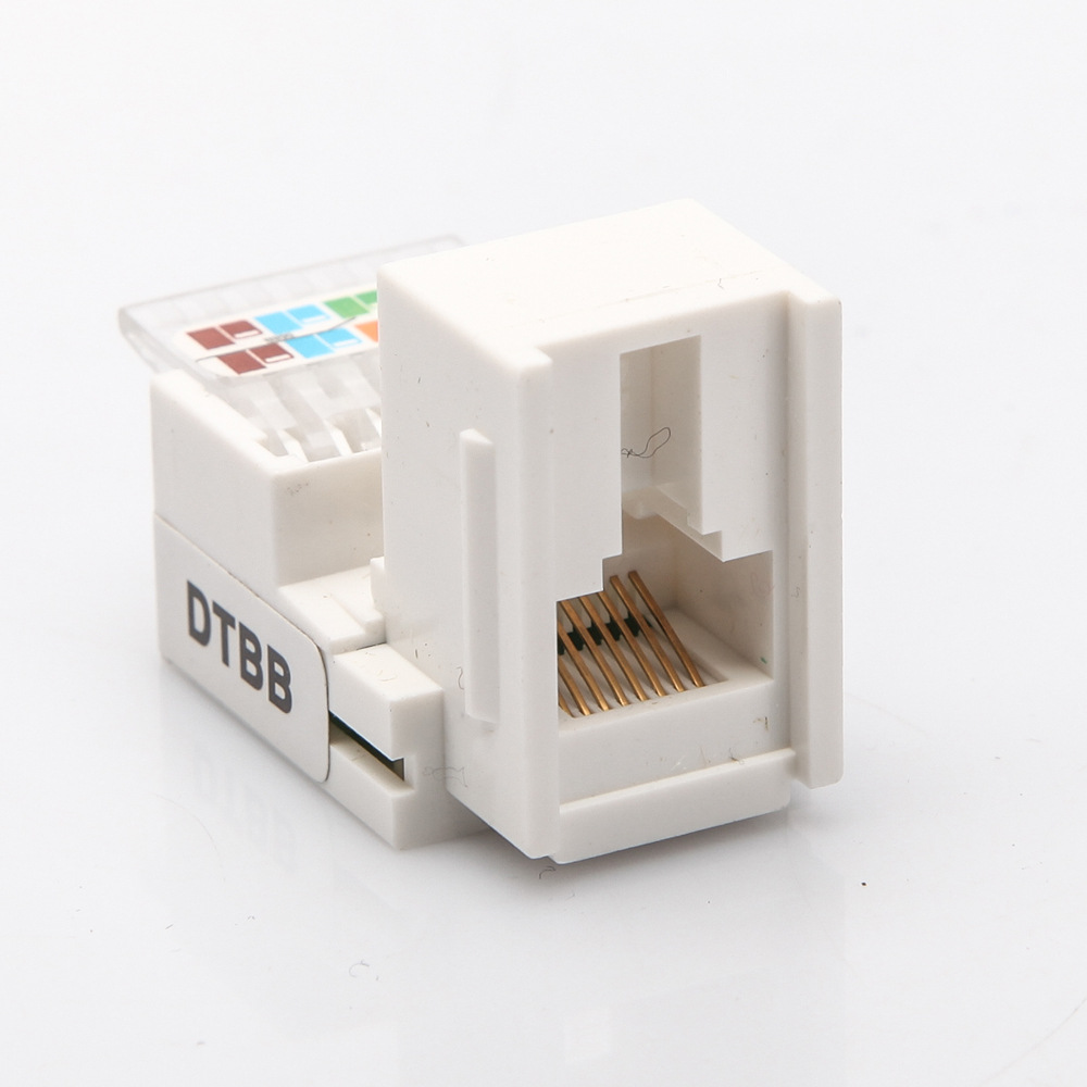 厂家直销 超五类免工具模块 网络模块 dt-8025