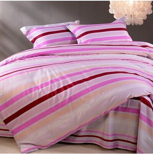 上海老字号民光正品 金太阳全棉斜纹活性印花四件套