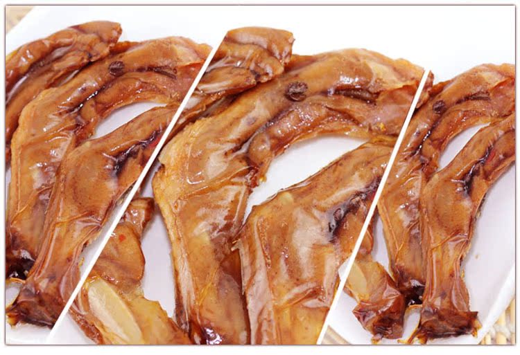 一件代发免费代理浙江特产衢州三头一掌160g吕百味鸭掌休闲零食