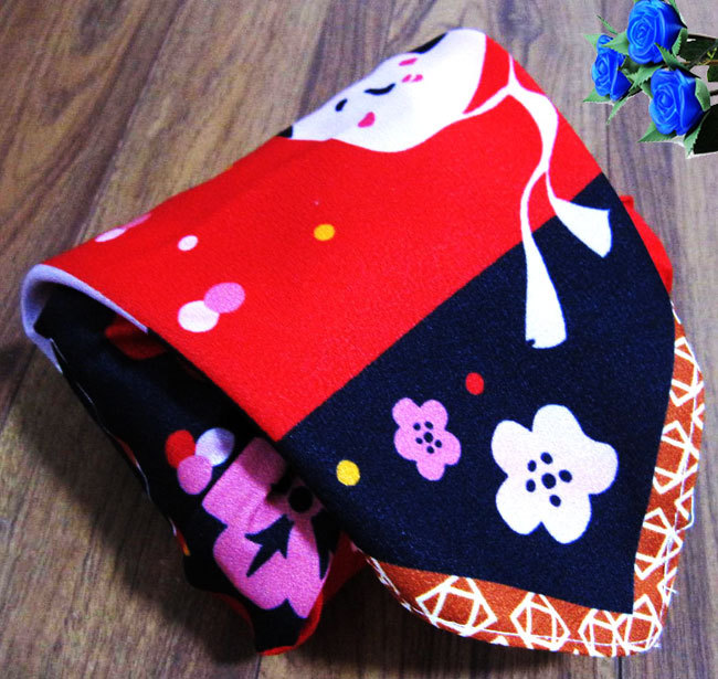 工厂定制生产 全涤蚂蚁布包裹巾 日式风吕敷furoshiki 便当布