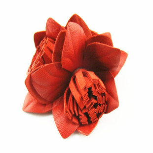 【鞋花厂家】爆款 皮革 皮花 pu鞋花 高档环保出口 低价促销 混批