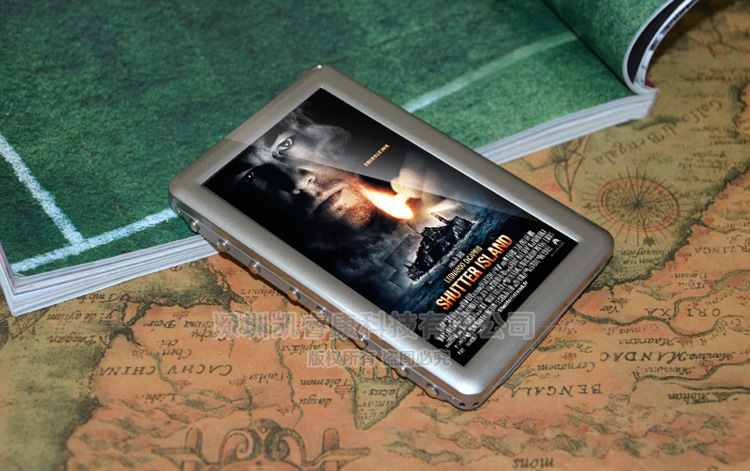 8g道勤胡杨rk5008/6008高清触摸mp4播放器 mp5超长播放 金属机身