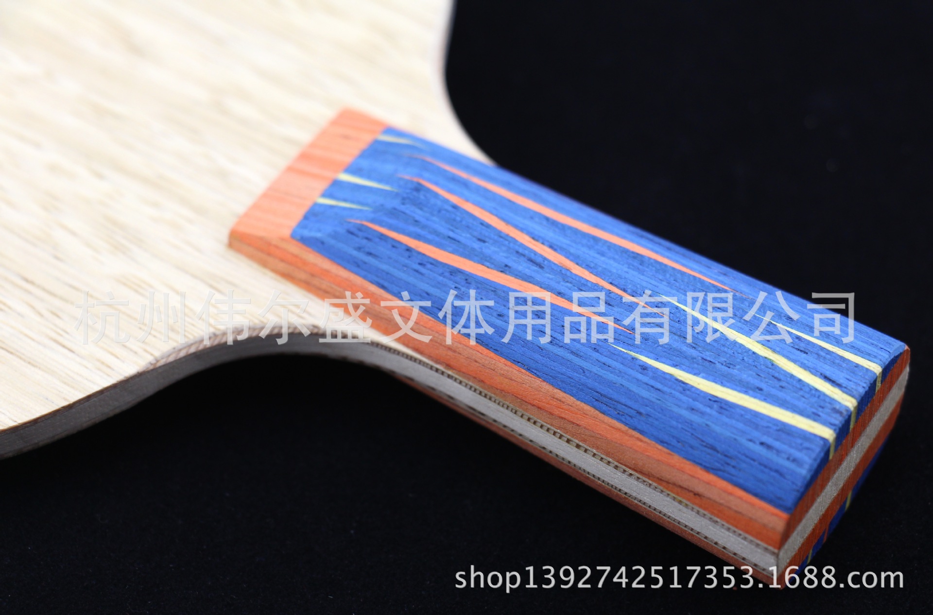 厂家直销 no.5 云杉木材底板专业乒乓球拍底板 训练拍比赛拍