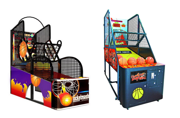 单人投篮机 投币篮球机 儿童投篮游戏机