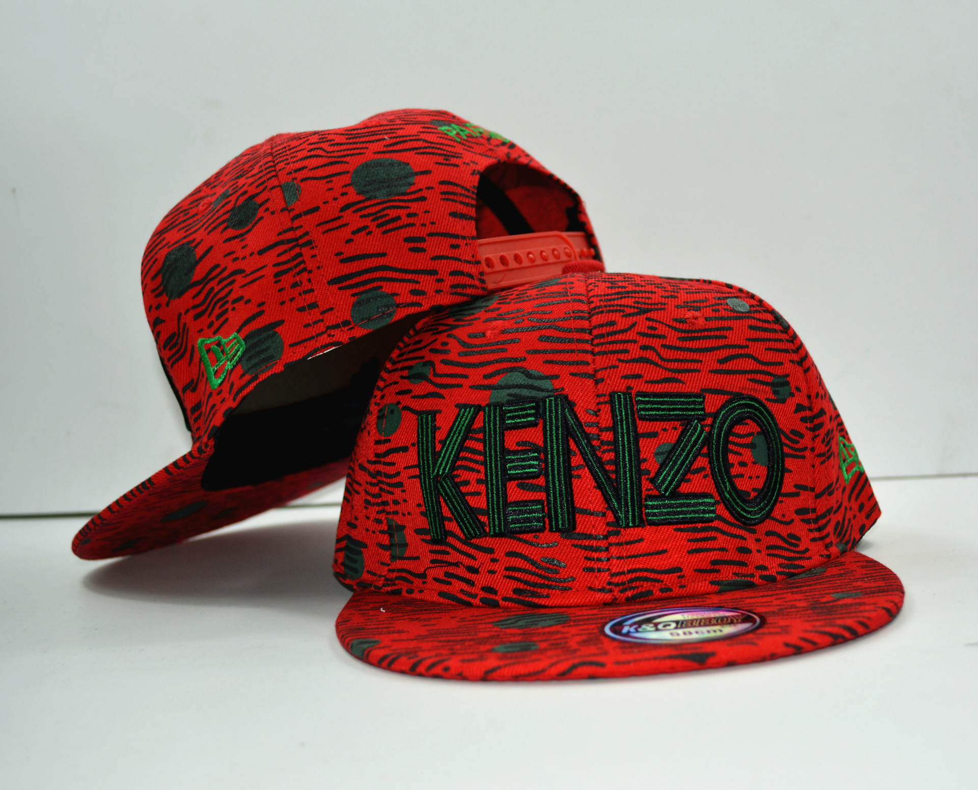 英国代购欧美时尚潮牌 新款kenzo 老虎纹印花嘻哈棒球帽