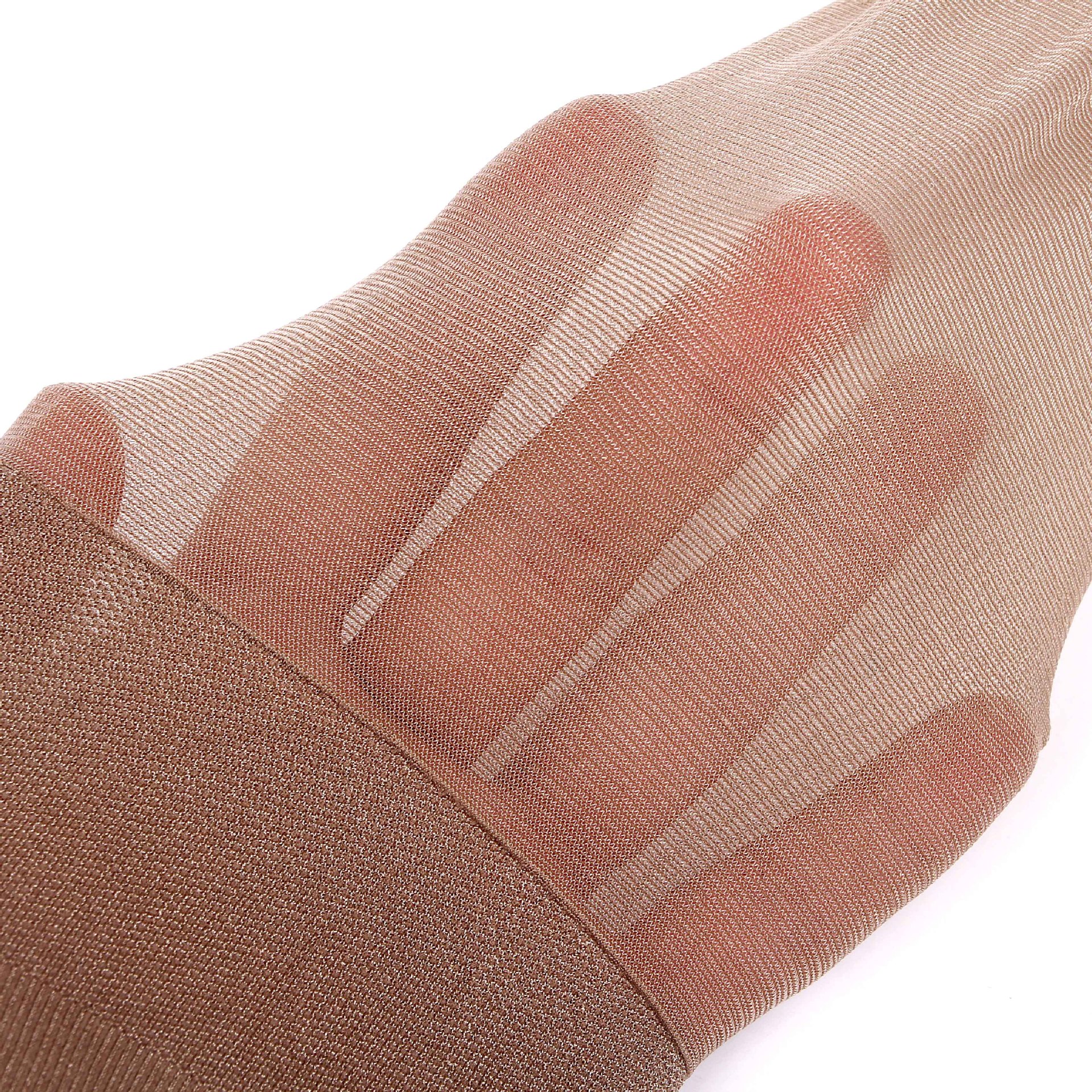 宝娜斯鱼嘴袜包芯丝系列轻薄柔软鱼嘴鞋专用露趾袜