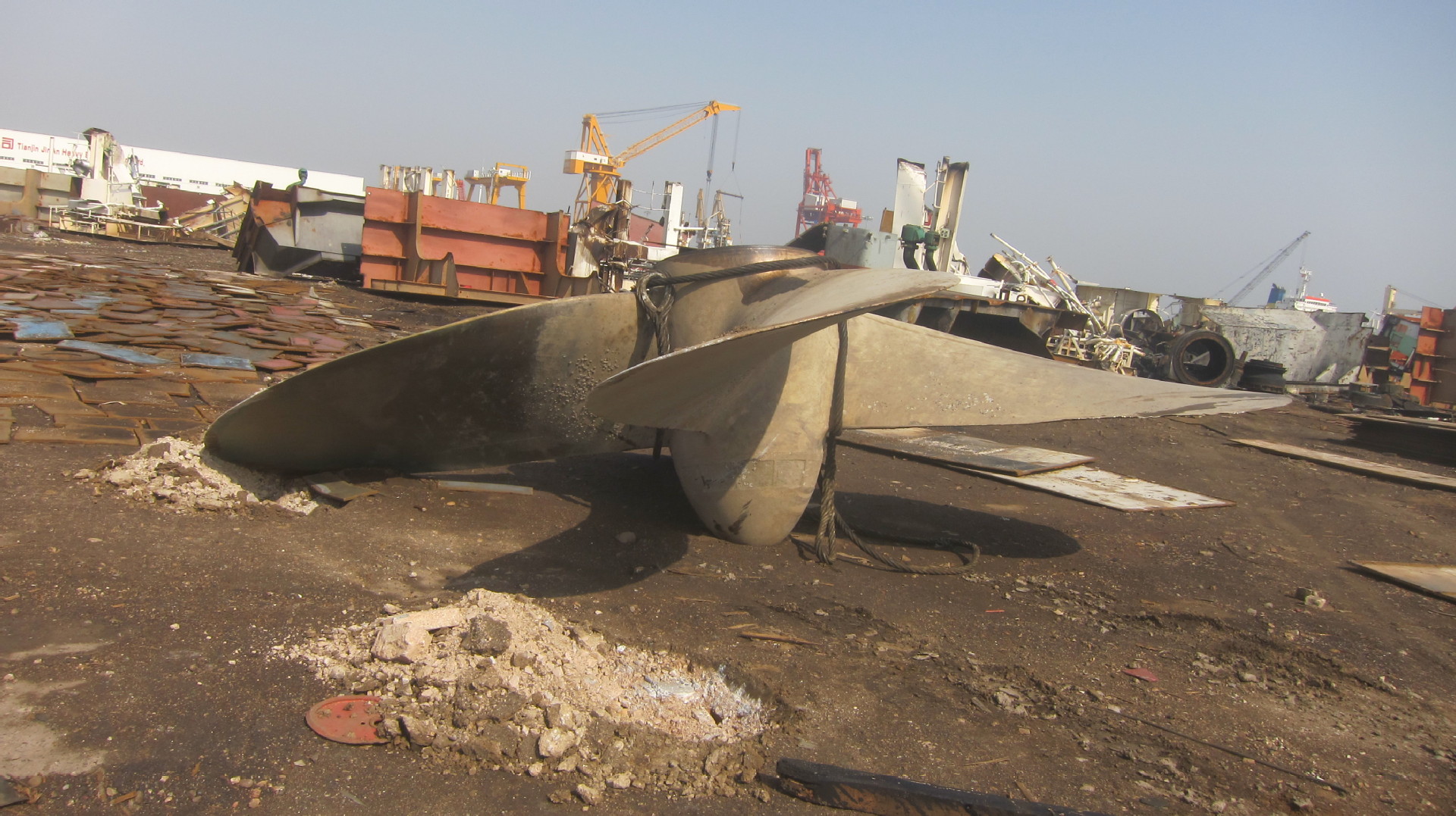 螺旋桨 船用 全铜质图片_8