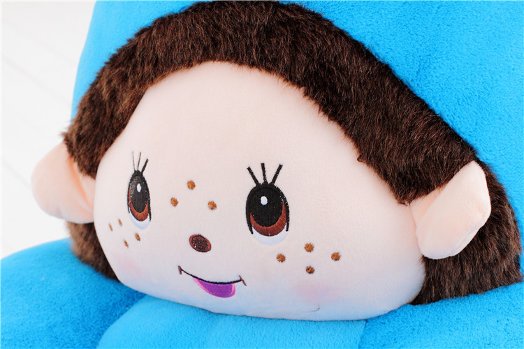 厂家直销童沙发卡通百变蒙奇奇可爱单孔单人宝宝小沙发可拆洗