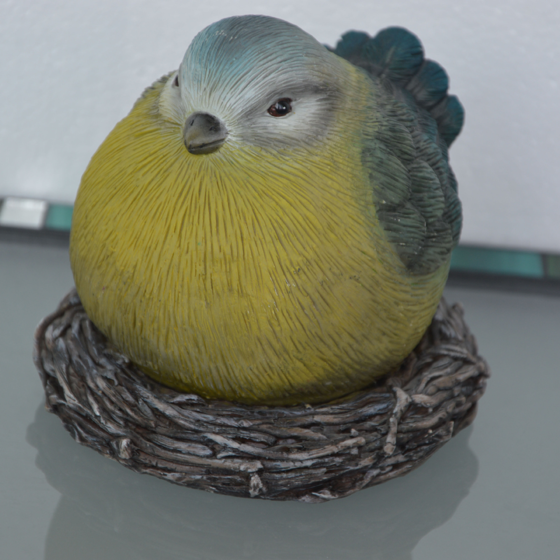 5*14.5*13.5cm母鸡雕塑 动物母鸡树脂工艺品 桌面摆件