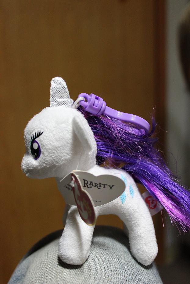 欧美外贸原单 my little pony 宝莉马小毛绒挂件 彩虹马玩具