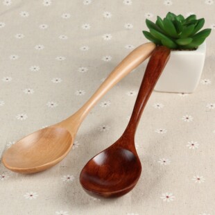 超艺 创意家居 木勺子 成人饭勺 汤勺 批发