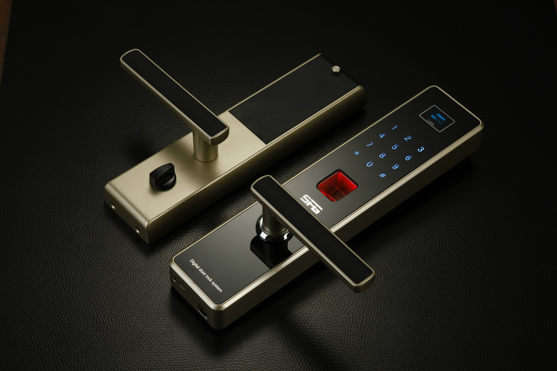 s530四合一防盗指纹密码锁