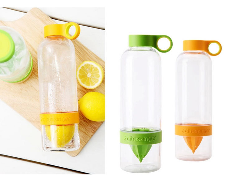 citrus zinger韩国柠檬杯 创意水果杯子 手动榨汁杯图片_15