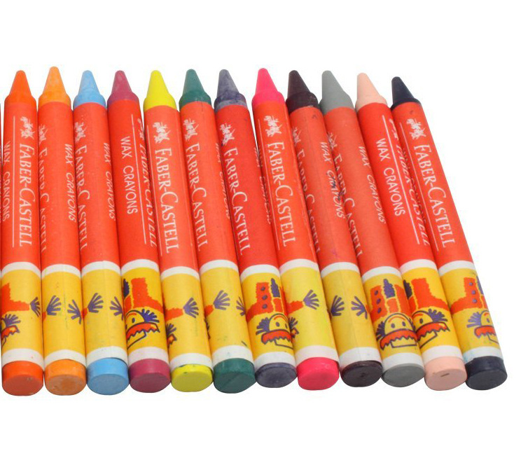faber-castell 辉柏嘉24色精致蜡笔 安全无毒美术用品批发122424