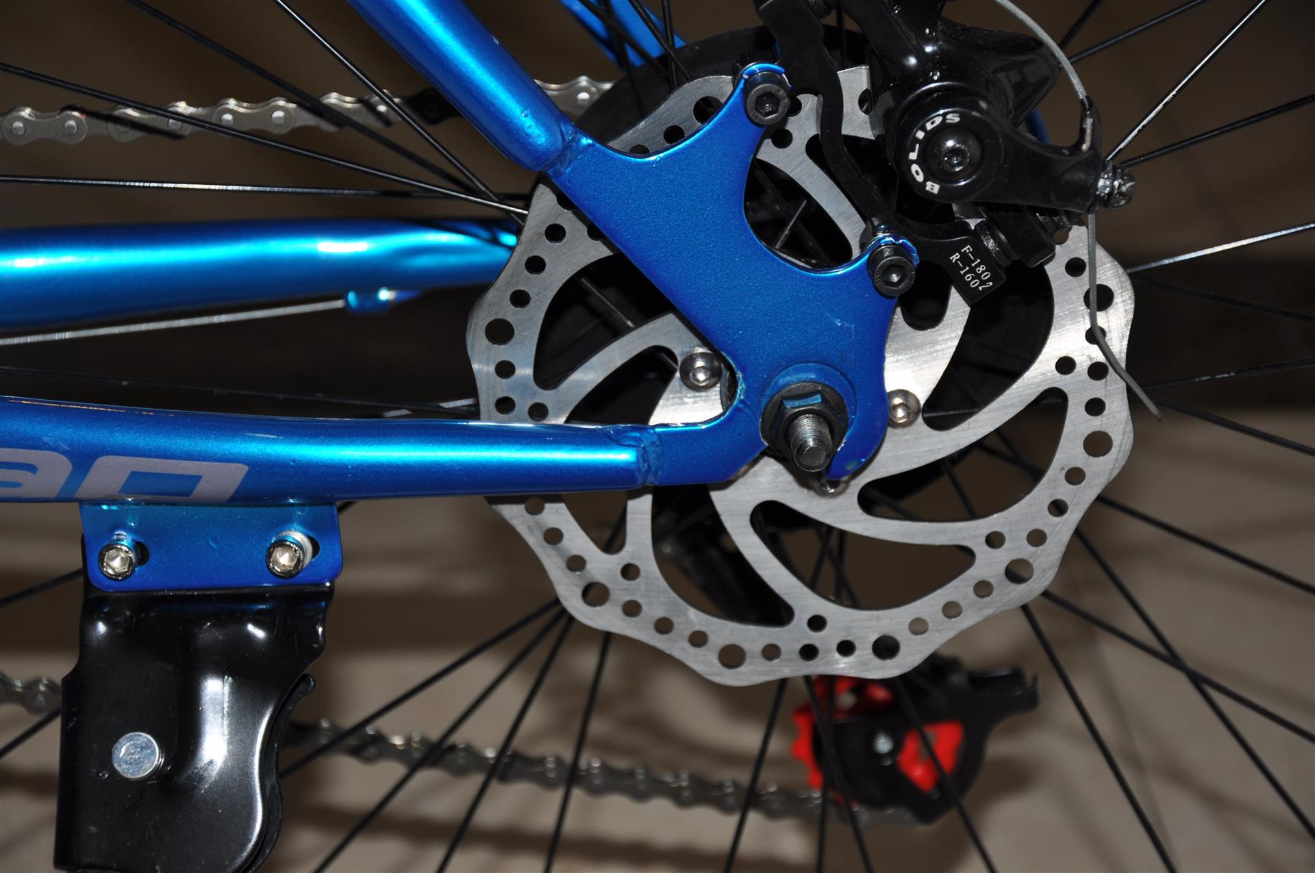 批发1级定位飞轮碳钢铝合金机械式碟刹森林狼山地车