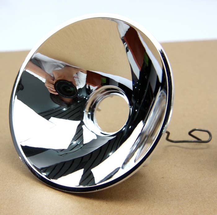 超强远光 国产7系远光碗 超越宝马7糸反光碗 h7接口 金属材