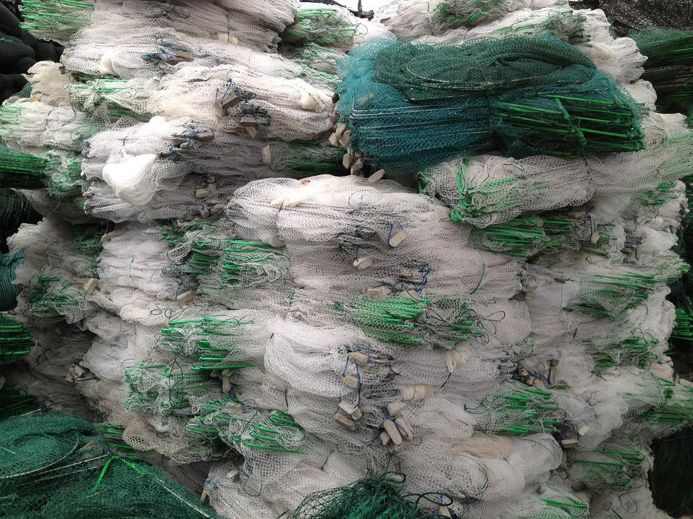 供应【巢湖平安渔网】10米地笼 虾笼 虾网 捕鱼笼 可折叠 批发直销