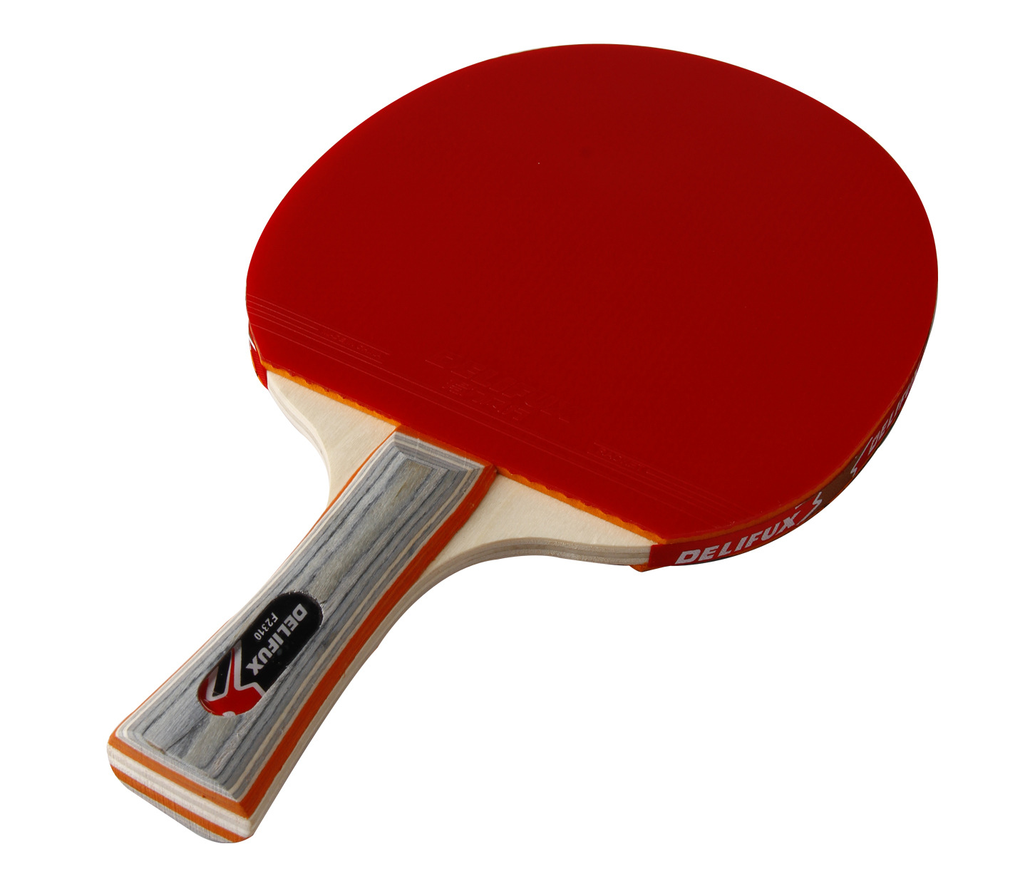 新品 正品得力风行 f2310乒乓球拍 横拍 双面反胶